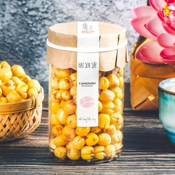 Hạt Sen Sấy, 120g, Hũ, Mẫu Nobita, L'angfarm