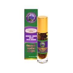 Dầu lăn Thái 19 vị thảo dược Herbal Liquid Balm Puya Brand 8ml Premium Plus