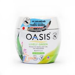 Sáp Thơm Đuổi Muỗi Oasis 180g, Thơm phòng hương thơm thư giãn giảm căng thẳng