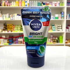 Sữa Rửa Mặt Nam Nivea Nam 100g Aircool Bọt mịn