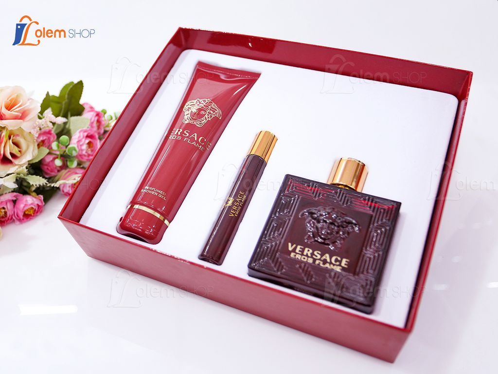 Set Nước Hoa Ver.sace Eros Flame (03 món)