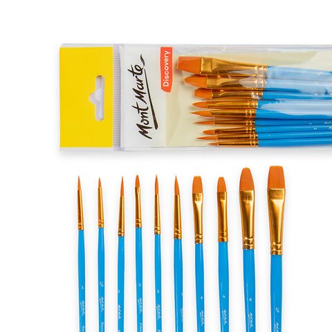 Bộ Cọ Vẽ Mont Marte Brush 10 Cây
