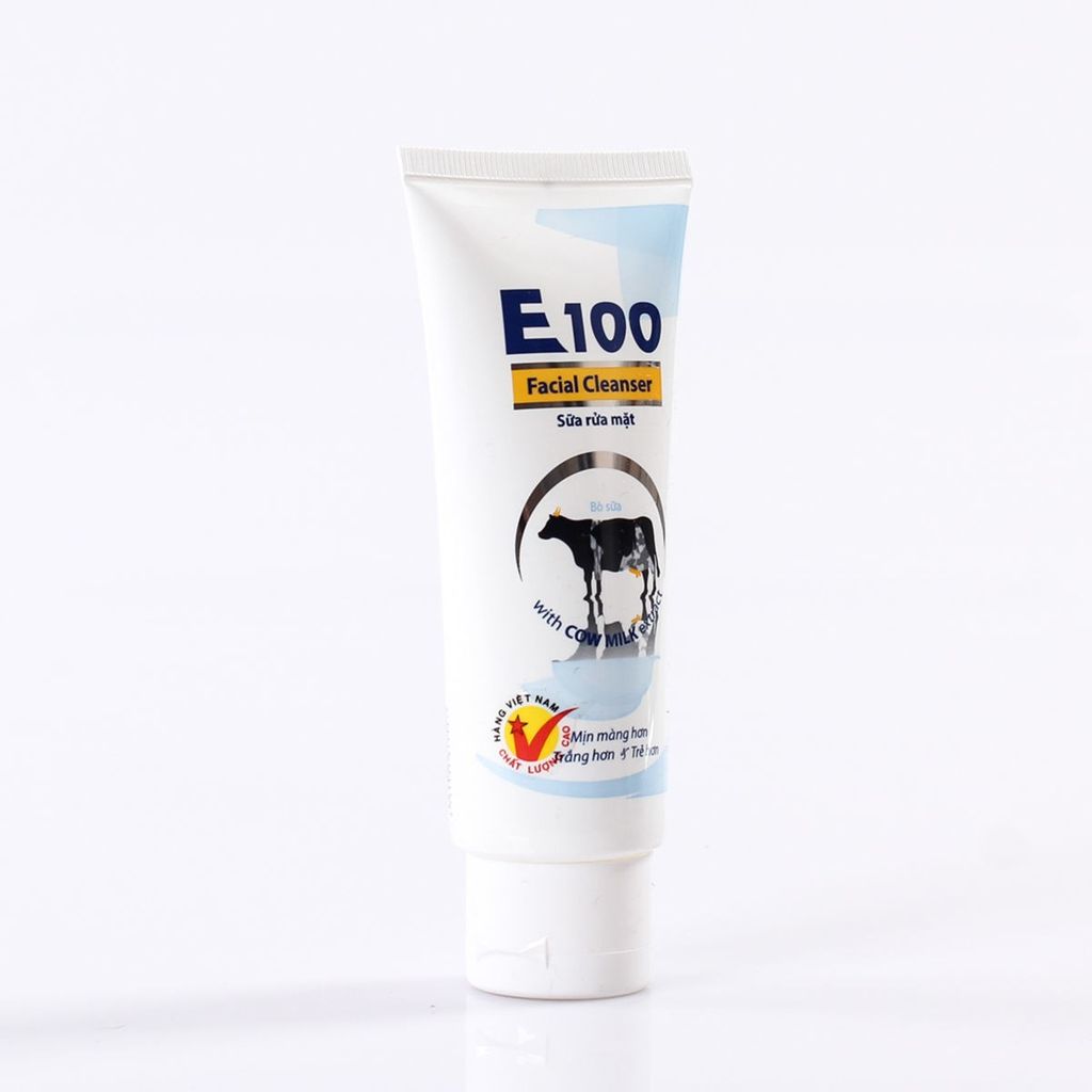 Sữa Rửa Mặt E100 Bò 50ml-80ml