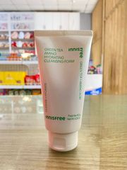 Sữa Rửa Mặt Innisfree 150g Green Tea Hydrating Amino Acid Cleanse Hydrate, giúp da sạch mịn, không gây khô căng.