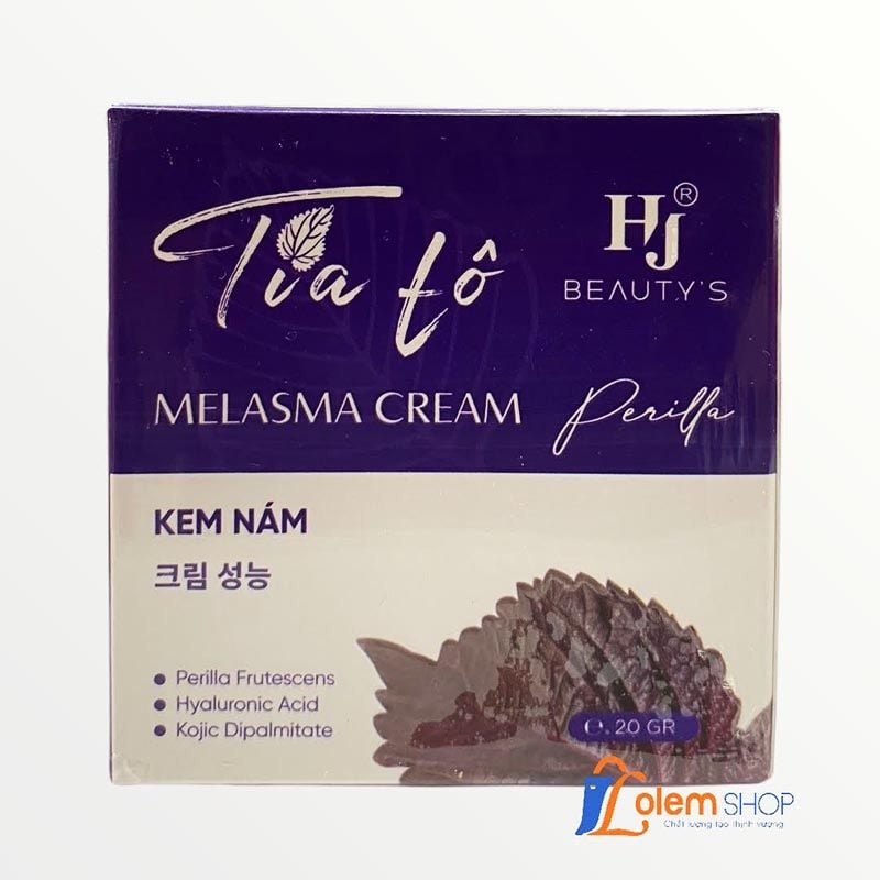 Kem Tia Tô HJ 20g làm mờ thâm nám