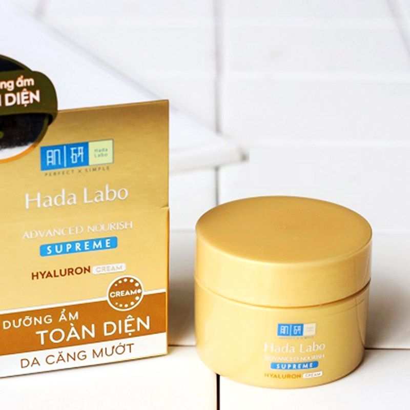 Kem dưỡng ẩm toàn diện Hada Labo Advanced Nourish Supreme Hyaluron Cream 50g