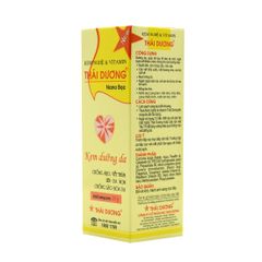 Kem nghệ & Vitamin Thái Dương Nano Bạc 20g