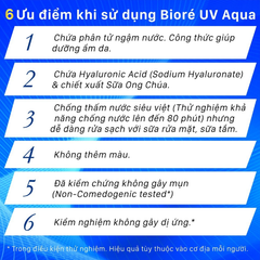 Kem Chống Nắng Bioré 90ml Dạng Gel Màng Nước Mát Lạnh Spf50