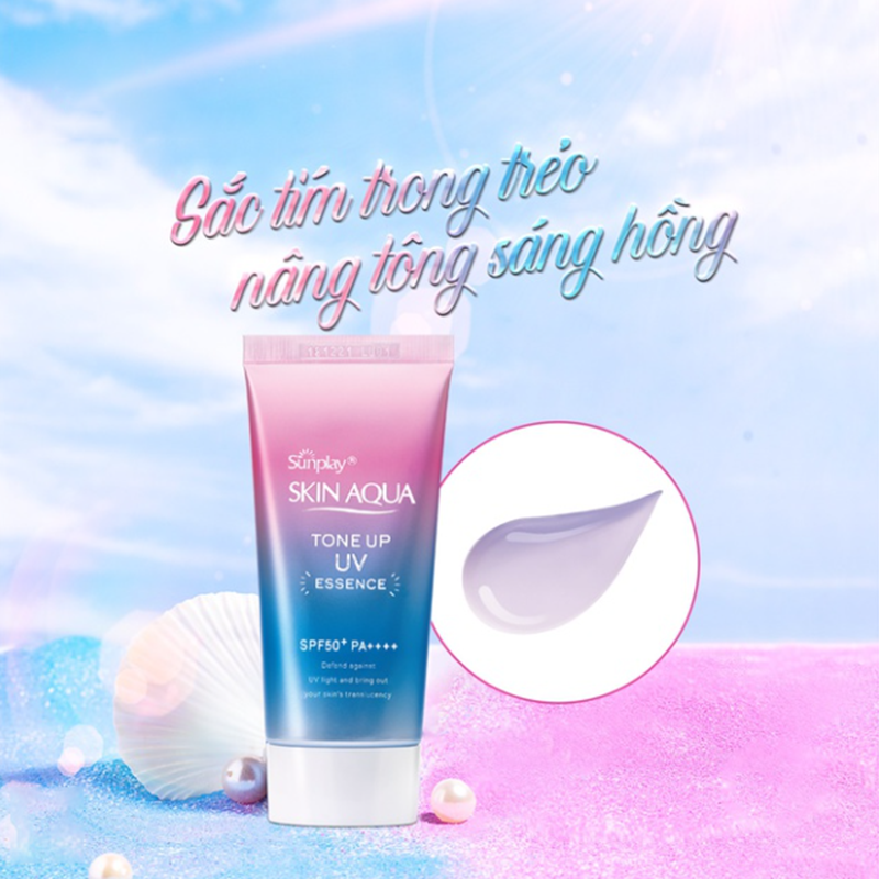 Tinh Chất Chống Nắng Hiệu Chỉnh Sắc Da Sunplay Skin Aqua Tone Up UV Essence SPF50+/PA++++ 50g