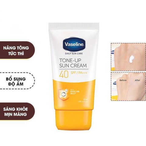 Kem Chống Nắng Vaseline 50ml Tone-Up Spf40