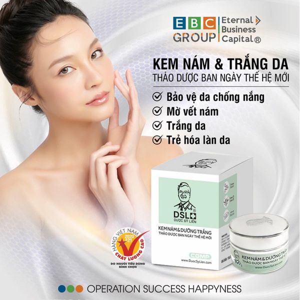 Kem Dược Sỹ Liên 12g Nám & Dưỡng Trắng Ngày