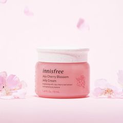 Kem Dưỡng Innisfree 50ml Jeju Cherry Blossom Jelly Cream Hồng