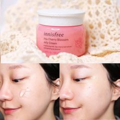 Kem Dưỡng Innisfree 50ml Jeju Cherry Blossom Jelly Cream Hồng