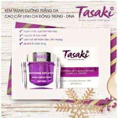 Kem Dưỡng Tasaki 25g Linh Chi - Đông Trùng Hạ Thảo - Dna