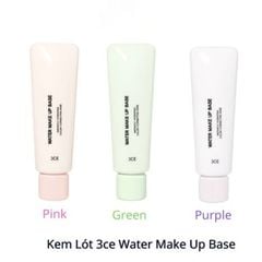 Kem Lót 3CE Water Make Up Base 45ml