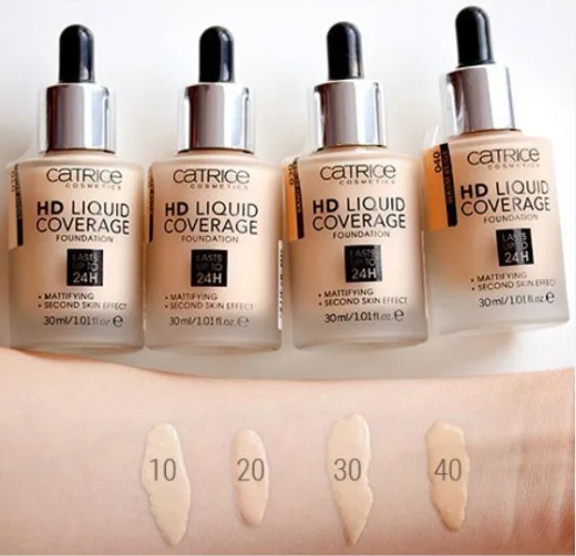 Kem nền Catrice HD Liquid Coverage Foundation 30ml