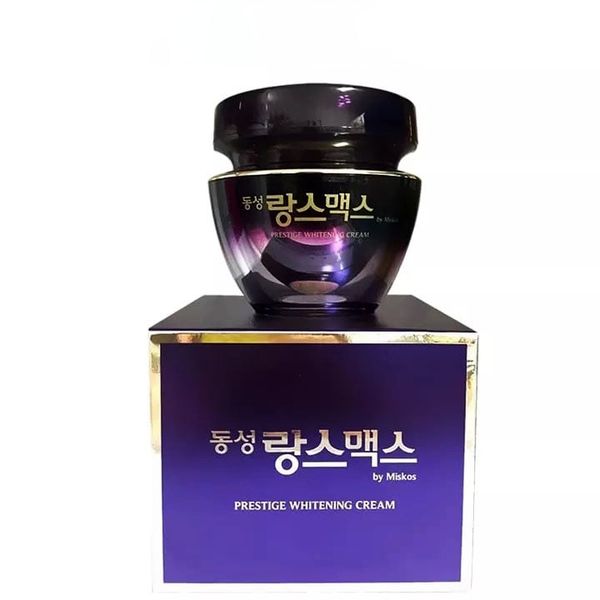 Kem Trị Nám Dongsung Miskos Prestige Whitening Cream 50g Hộp Tím