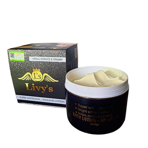 Kem Dưỡng Body Livy's 250g Đen