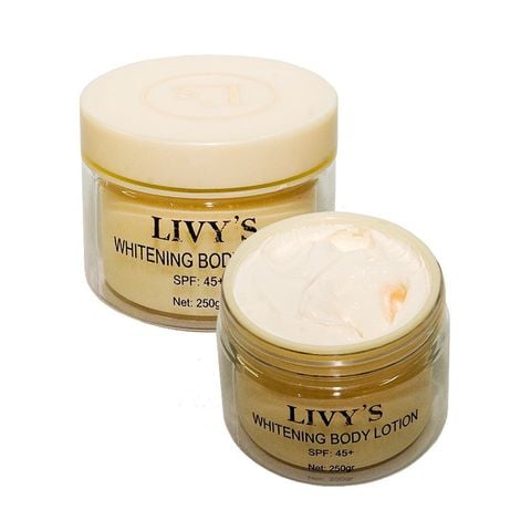 Kem Dưỡng Body Livy's 250g Vàng