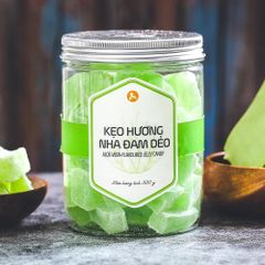 Kẹo Hương Nha Đam Dẻo, 350g, Hũ, Mẫu Nắp Nhôm, L'angfarm