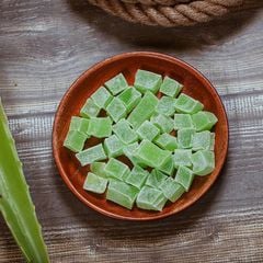 Kẹo Hương Nha Đam Dẻo, 350g, Hũ, Mẫu Nắp Nhôm, L'angfarm