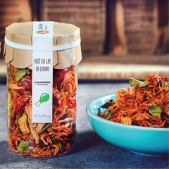 Khô Gà Lá Chanh, 100g, Hũ, Mẫu Nobita, L'angfarm