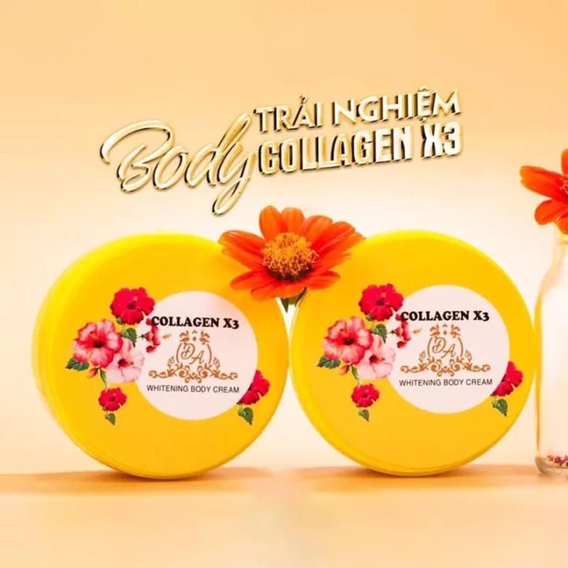 Kem Kích Trắng Collagen X3 25g