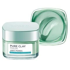 Mặt nạ L'oréal Paris Pure Clay Mask anti-Pores 50g
