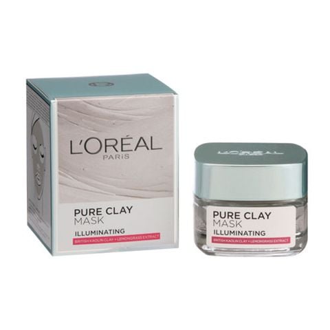 Mặt nạ L'oréal Paris Pure Clay Mask Illuminating 50g