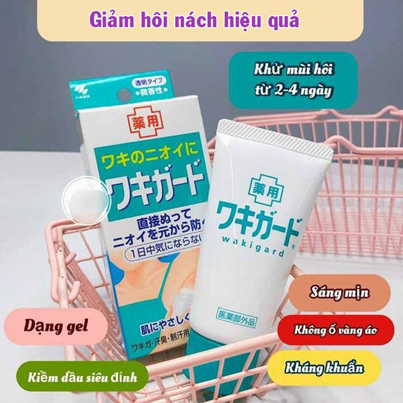 Lăn Khử Mùi Gel Kobayashi 50g Trong Suốt