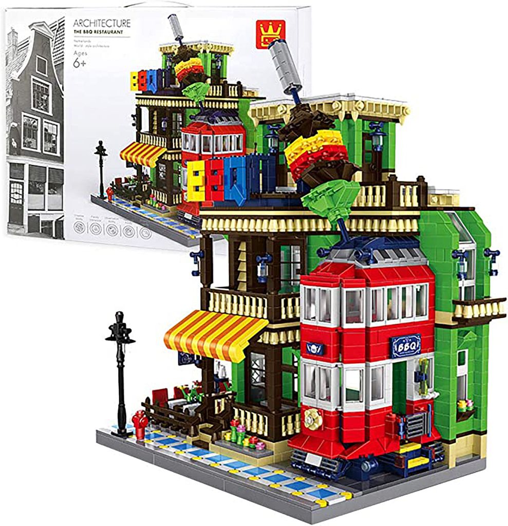 Đồ Chơi Lego Nhà Hàng BBQ 1922 Pcs