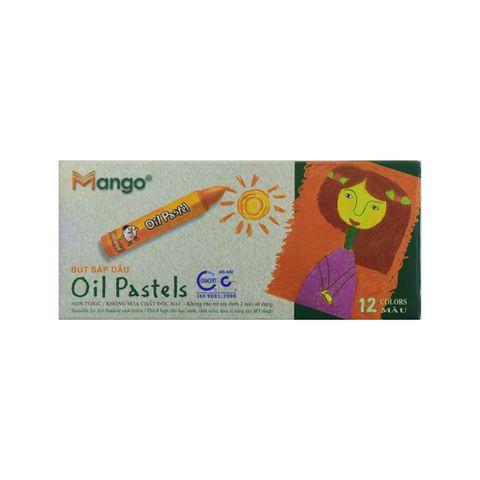 Bút sáp dầu Mango Oil Pastels 12 màu