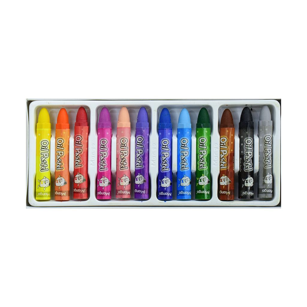 Bút sáp dầu Mango Oil Pastels 12 màu