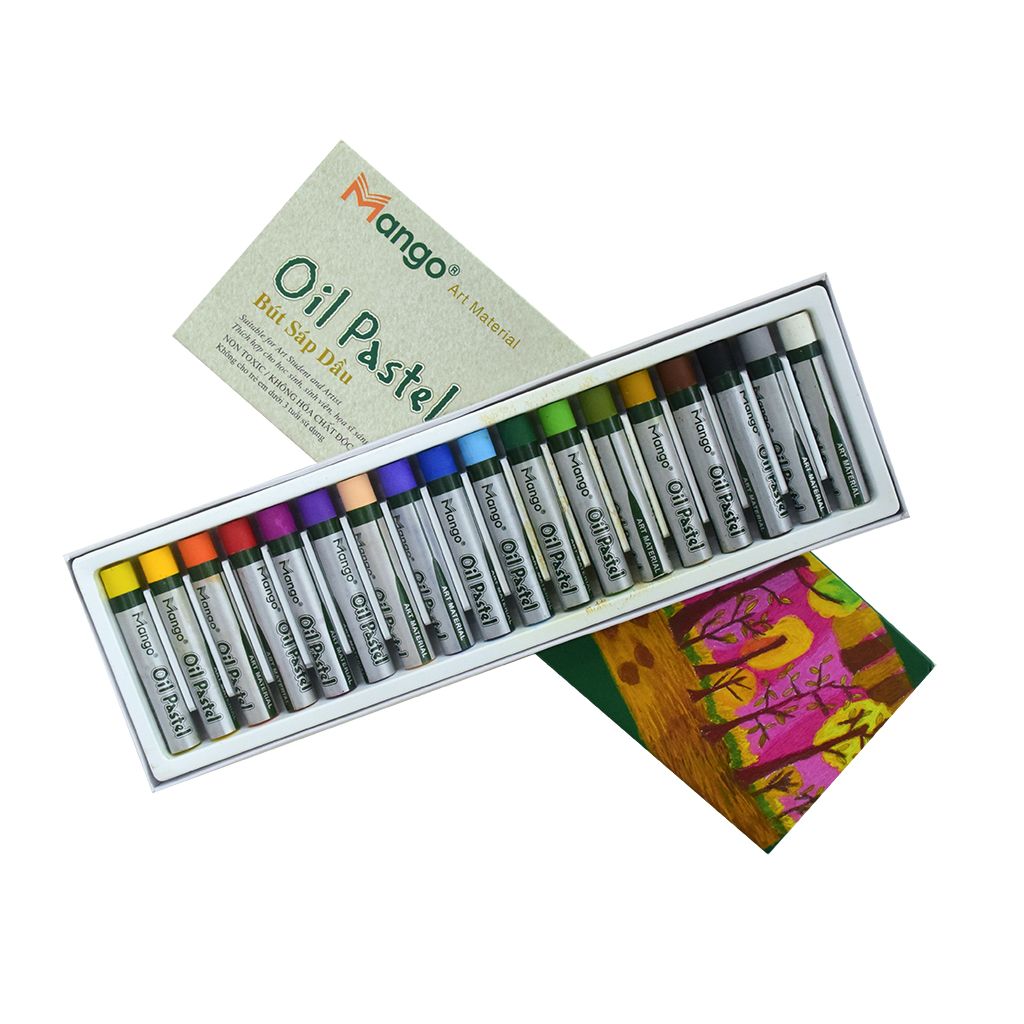 Bút sáp dầu Mango Oil Pastels 18 màu