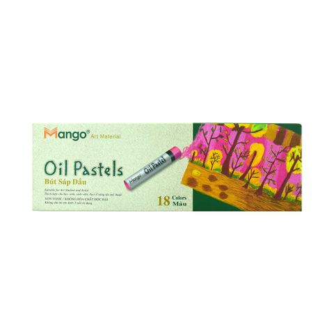 Bút sáp dầu Mango Oil Pastels 18 màu