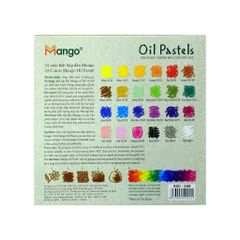 Bút sáp dầu Mango Oil Pastels 24 màu