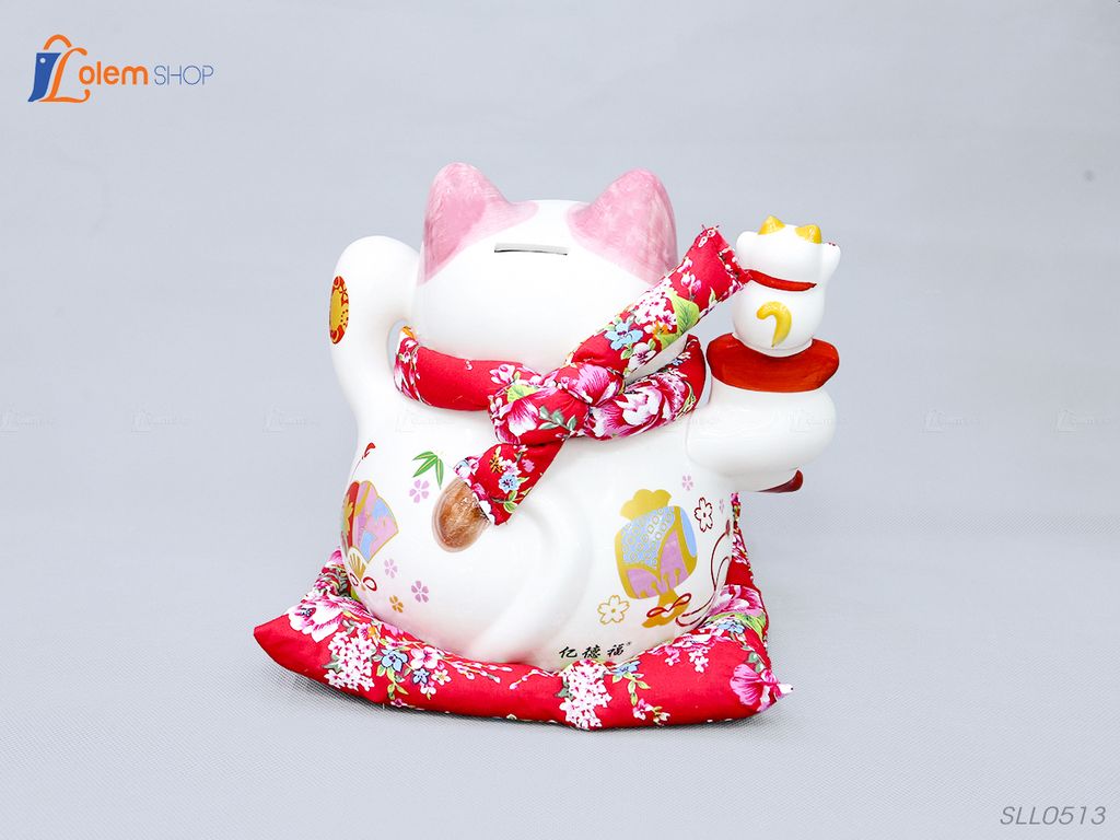 Tượng Mèo thần tài Maneki Neko mang đến may mắn