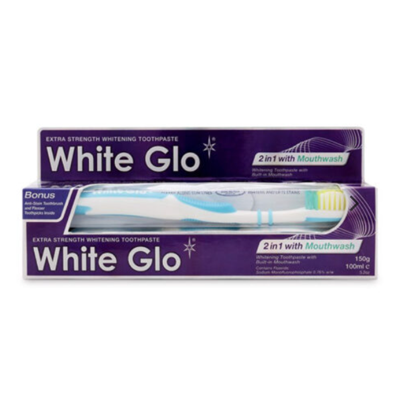Kem Đánh Răng White Glo 150g