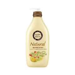 Sữa tắm Happy Bath Natural Body Wash 900g Real Moisture