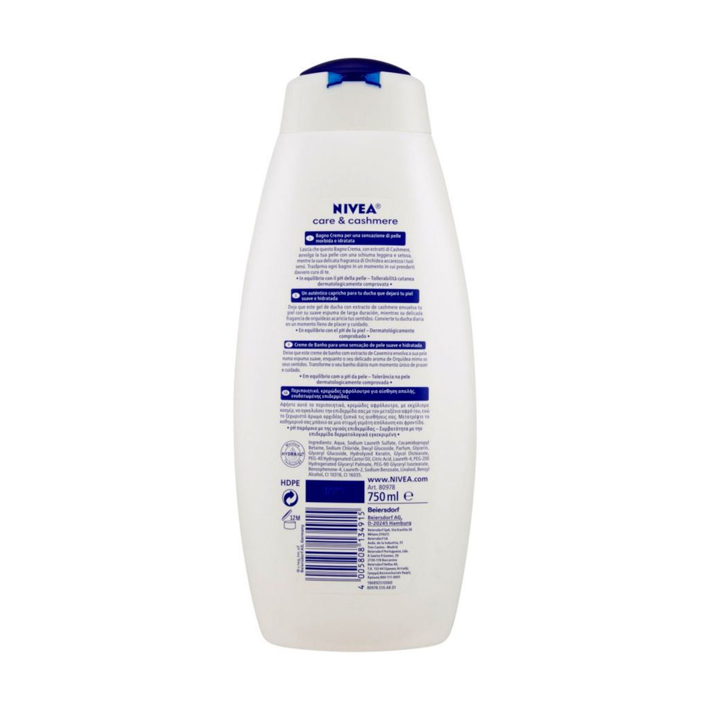 Sữa tắm Nivea Creme Care & Cashmere 750ml