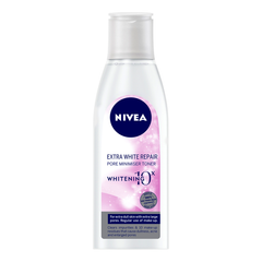 Nước hoa hồng dưỡng trắng da se khít lỗ chân lông Nivea Extra White Pore minimiser Toner 200ml