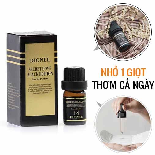 Nước Hoa Vùng Kín Dionel Secret Love Black Edition