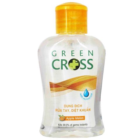 Dung dịch rửa tay khô Green Ross 100ml Hương dưa táo