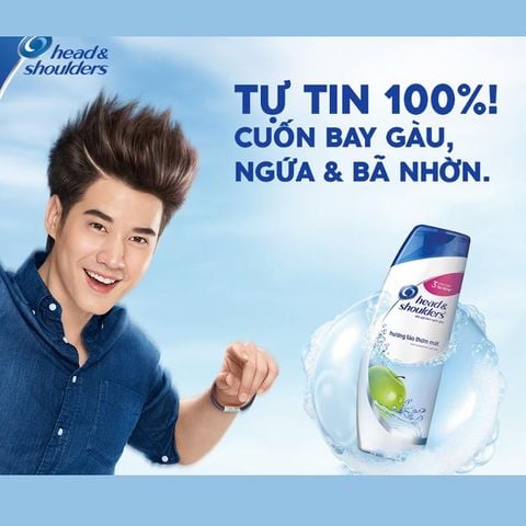 Dầu Gội Head & Shoulders 625ml Hương Táo