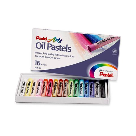Bút sáp dầu Pentel PHN-16AS 16 màu