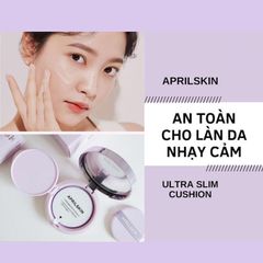 Phấn Nước Aprilskin Ultra Slim Cushion 15g #23 (không Lõi)