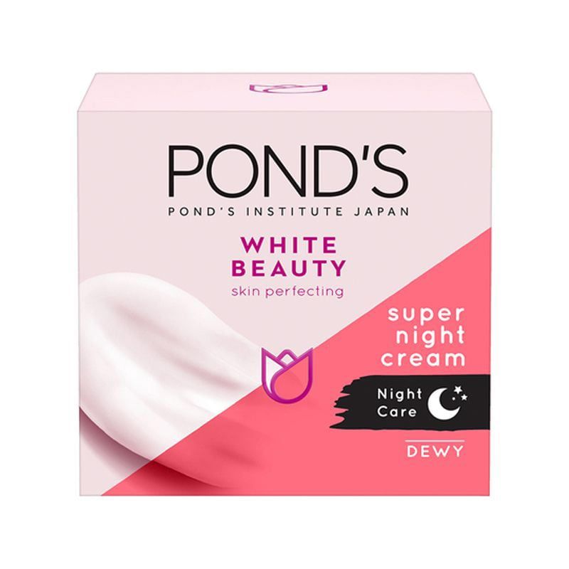 Kem Pond's White Beauty Dưỡng da ban ngày và đêm, Trắng Hồng Rạng Rỡ