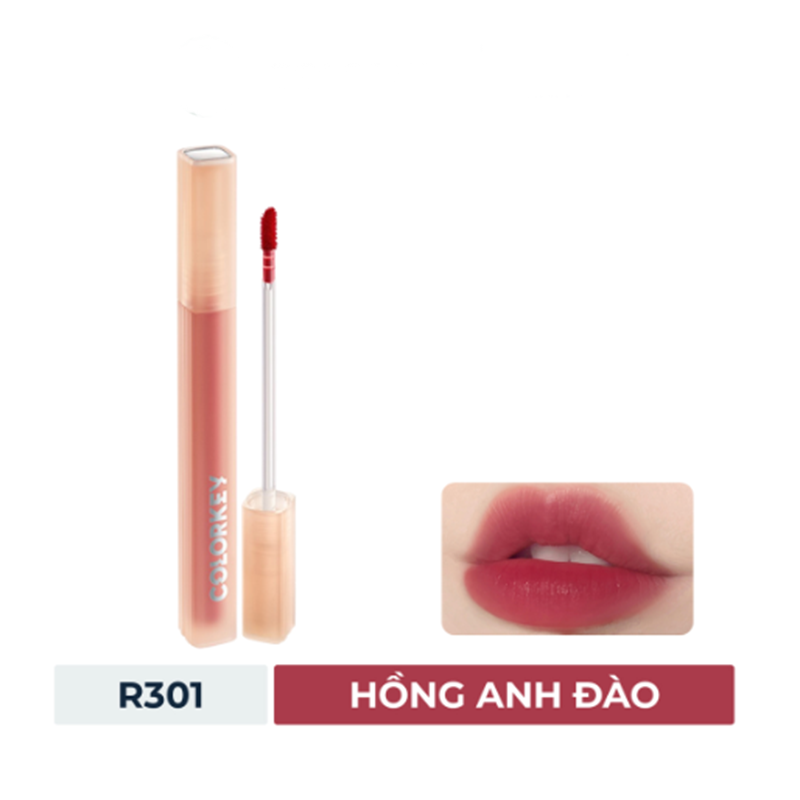Son Kem Lì Siêu Mịn Colorkey Soft Matte Water 1.8g, lên màu chuẩn, ẩm mịn, xinh xắn, rạng rỡ.