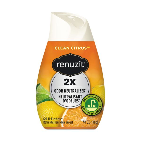 Sáp thơm phòng Renuzit Gel Air Freshener Clean Citrus 198g