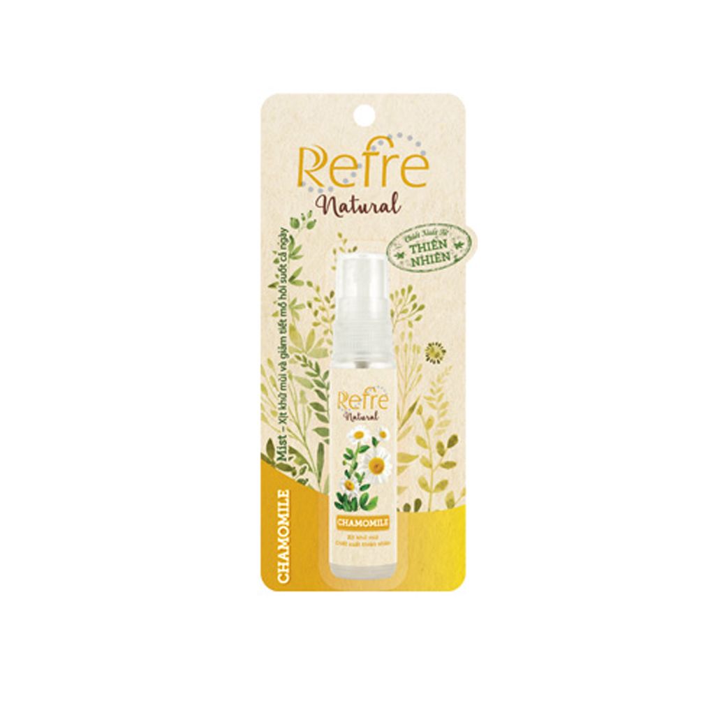 Xịt khử mùi Mentholatum Refre Natural 30ml